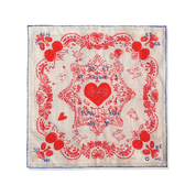 Blue Lovefold Pet + Human Bandana