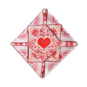 Red Lovefold Pet & Human Bandana